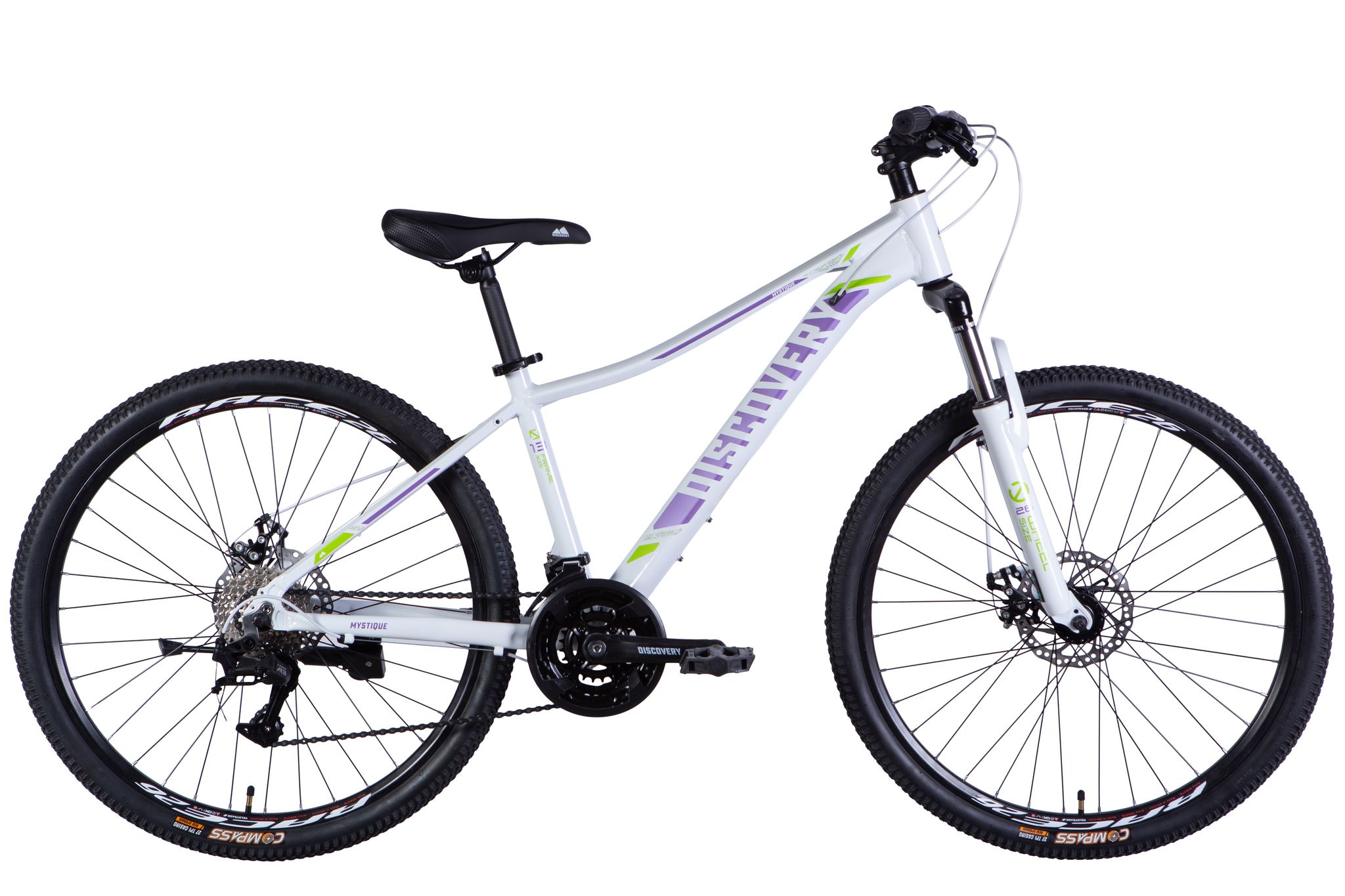 Велосипед гірський алюмінієвий 26 дюймів Discovery Mystique DD CS 2025, рама 15"