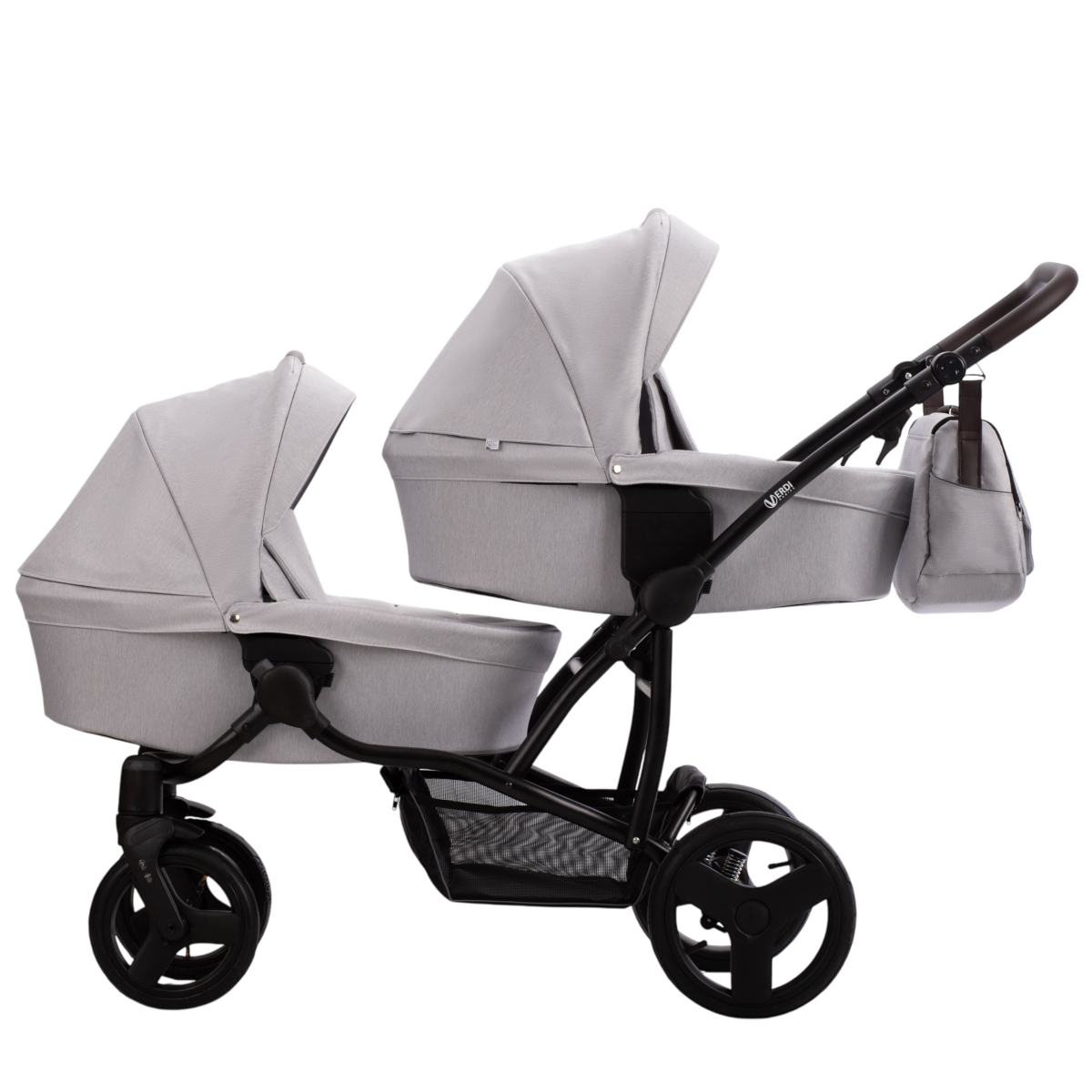 Универсальная коляска 2 в 1 для двойни Verdi For 2 2025