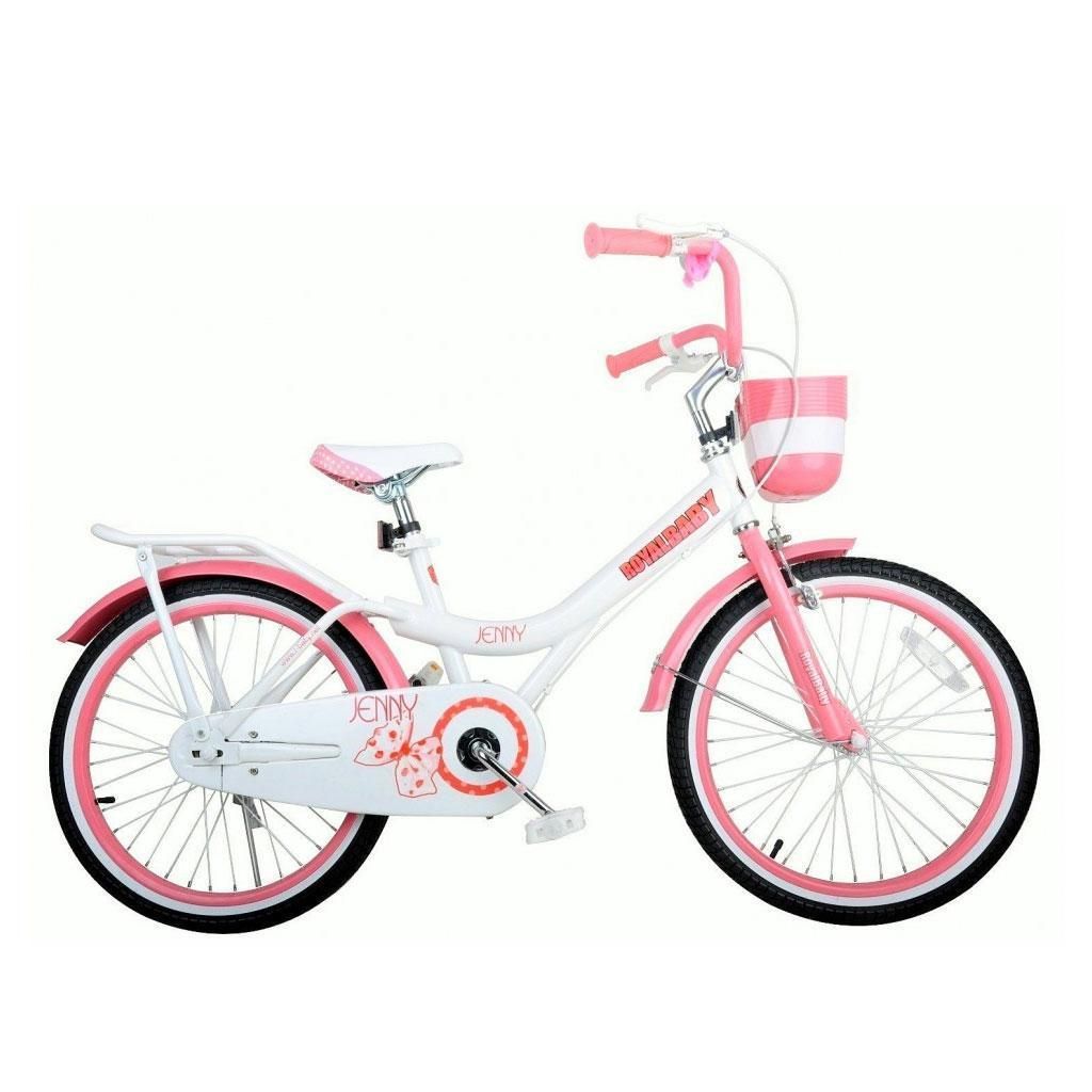 Детский двухколесный велосипед для девочки Royal Baby Princess Jenny Girl Steel 20 дюймов RB20-4 с корзиной