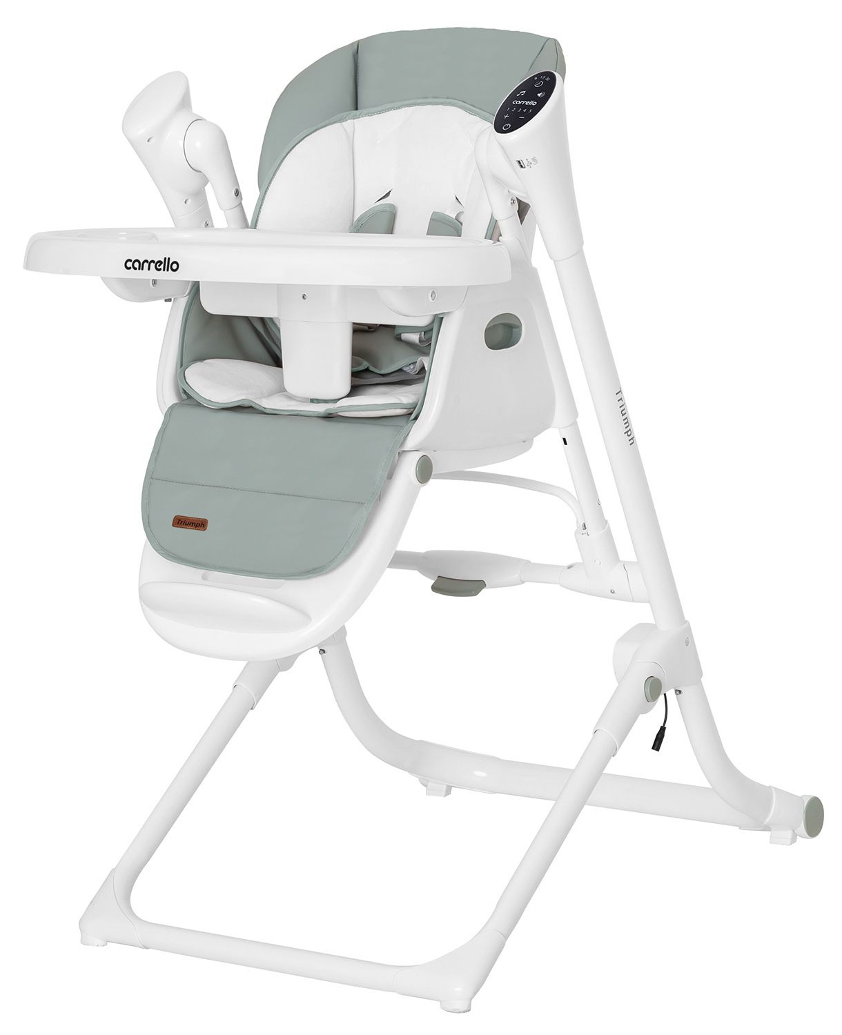 Стільчик-гойдалка для годування Carrello Triumph CRL-10302 з сенсорною панелью