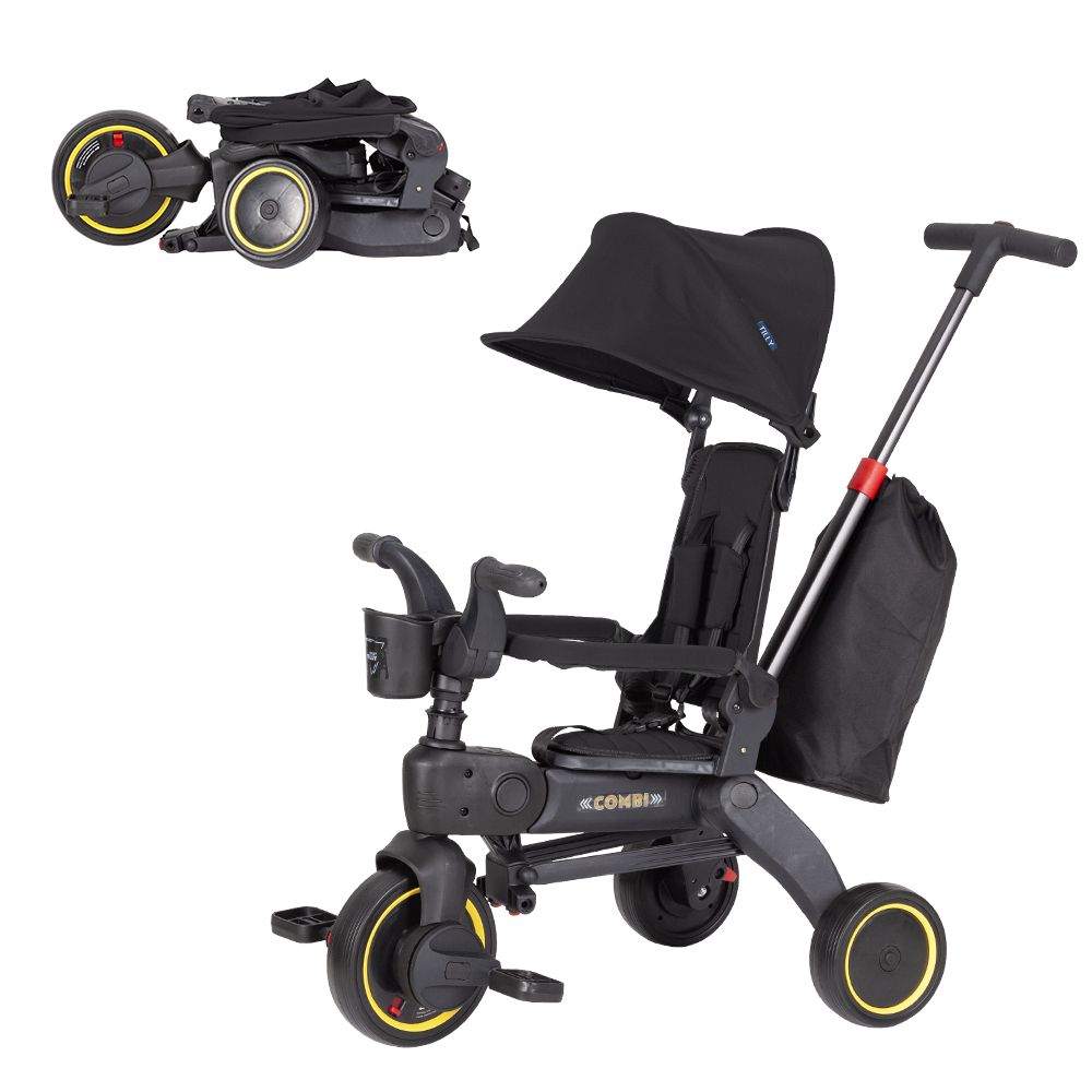 Дитячий триколісний велосипед Tilly Combi T-392