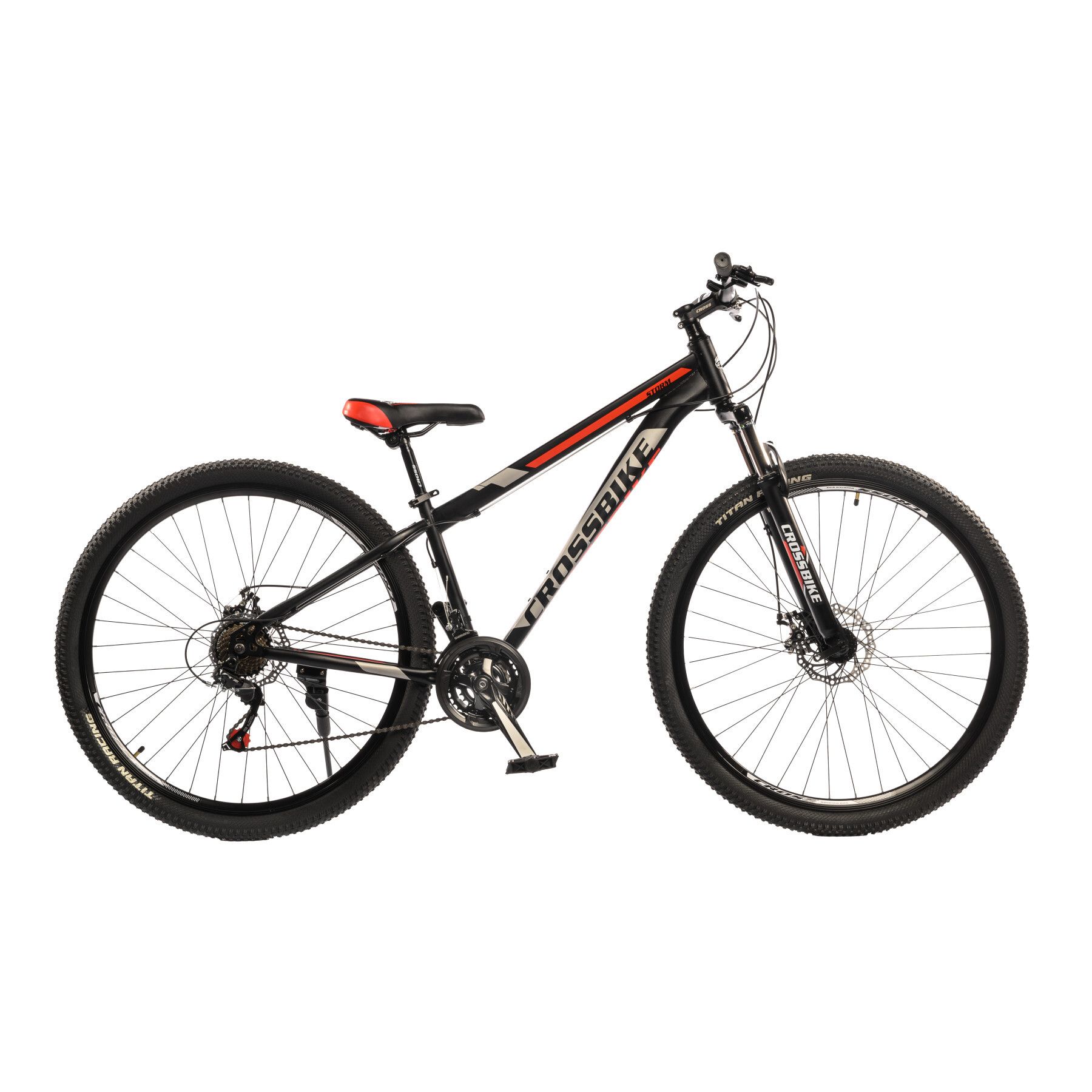 Велосипед горный 29 дюймов CrossBike Storm 2024, рама 15"