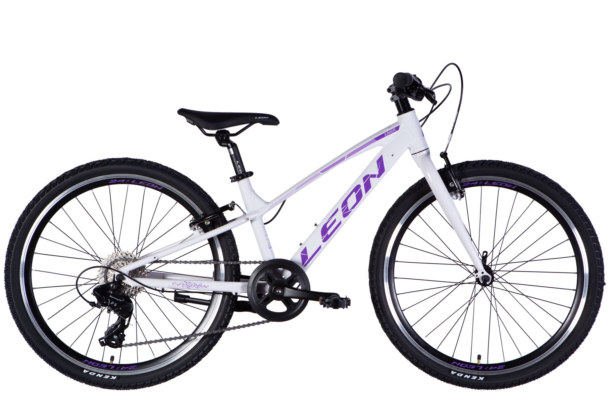 Велосипед гірський підлітковий 24 дюйми Leon Junior Vbr CS 2025 алюмінієвий, рама 12"