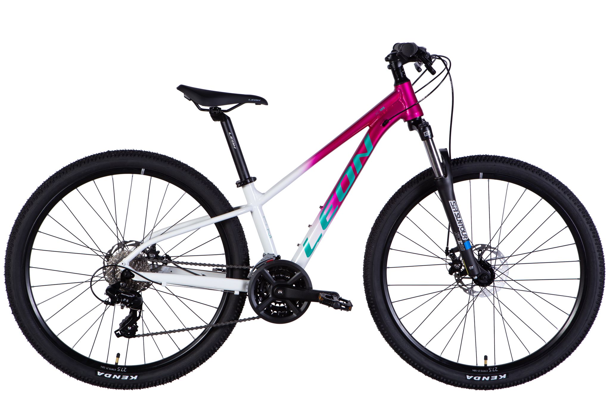 Велосипед гірський алюмінієвий 27.5 дюймів Leon XC 105 DD CS 2025, рама 13"