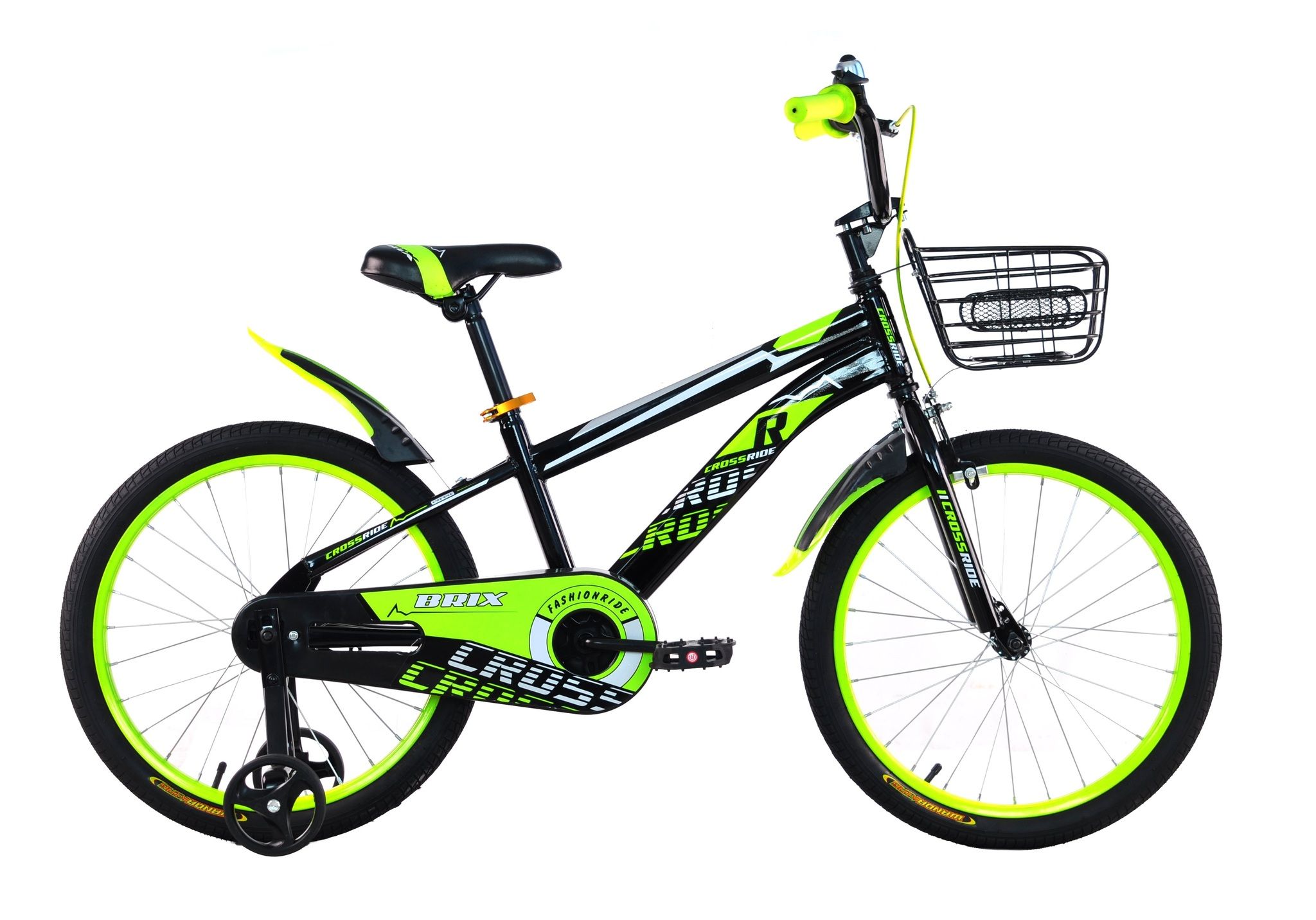 Детский велосипед 20 дюймов Crossride Brix с корзиной