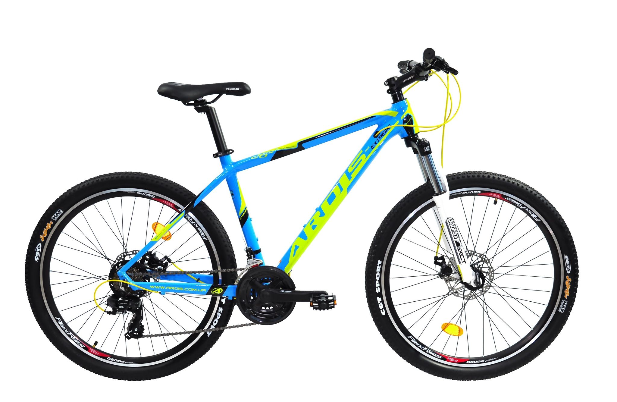 Велосипед горный алюминиевый 26 дюймов Ardis Extreme FW, рама 17.5"