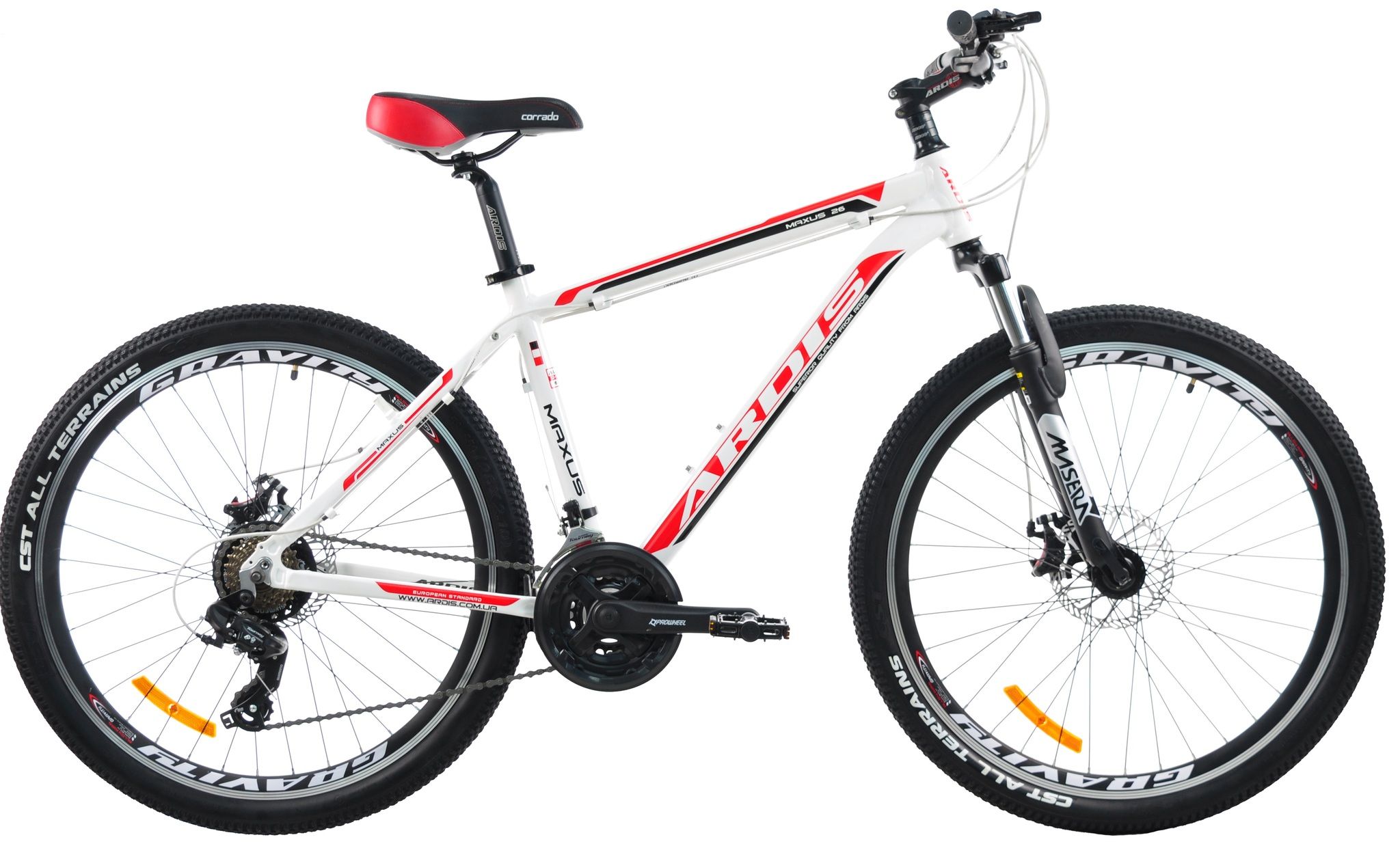 Велосипед гірський алюмінієвий 26 дюймів Ardis Maxus, рама 17"