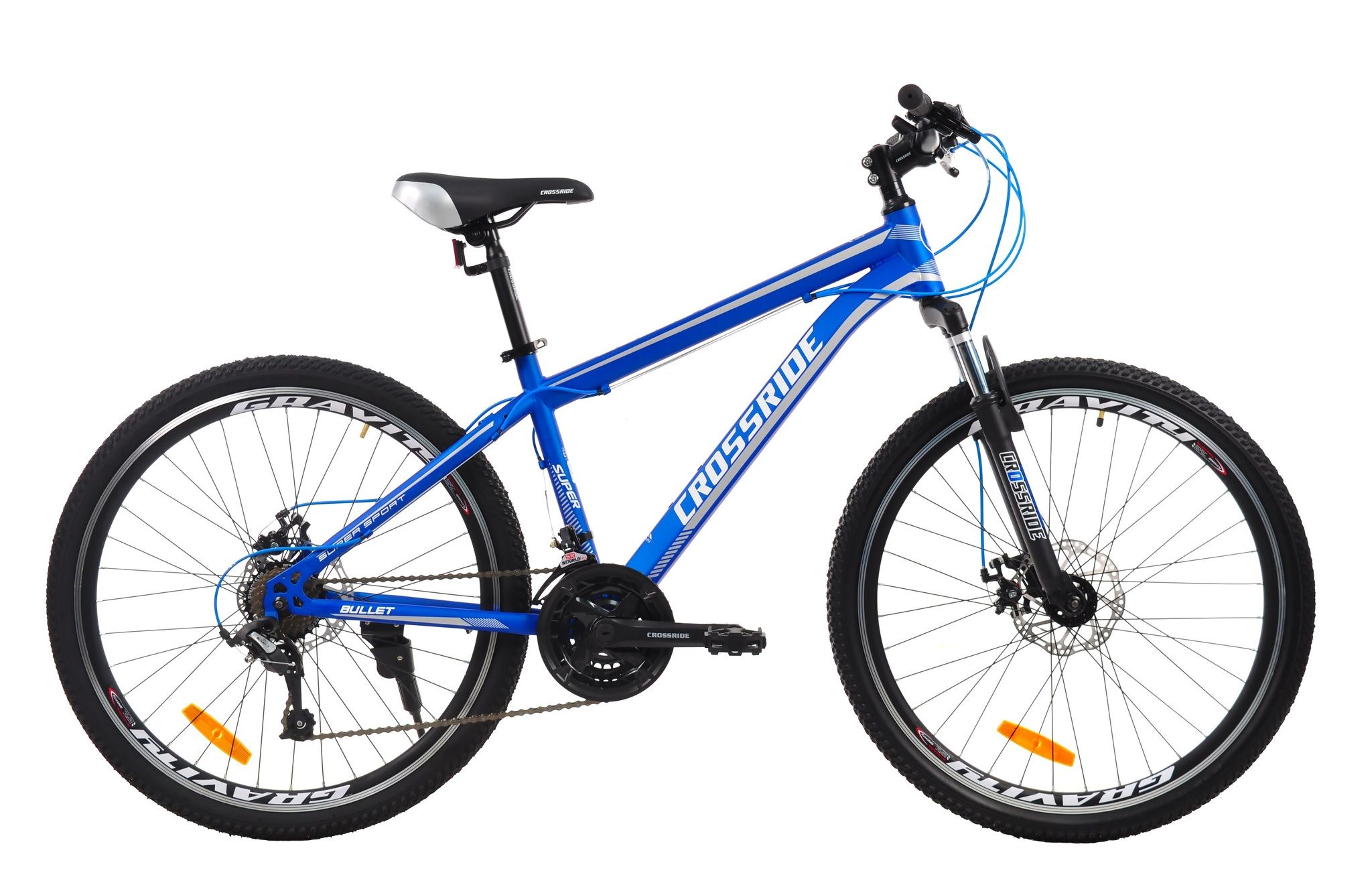 Велосипед горный 26 дюймов Crossride Bullet, рама 15"