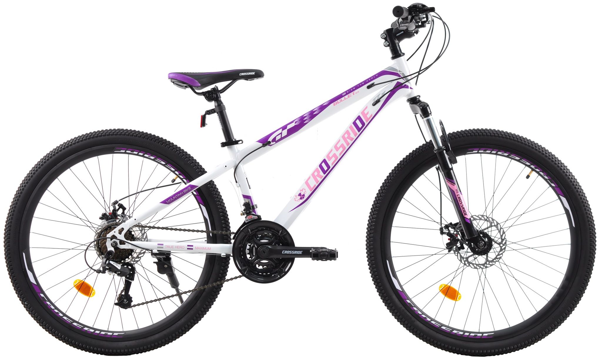 Велосипед гірський 26 дюймів Crossride Bullet 2.0, рама 13"