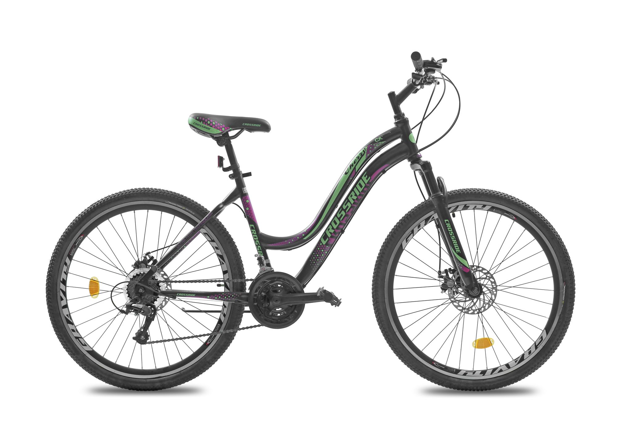 Велосипед горный 26 дюймов Crossride Cherry, рама 17"