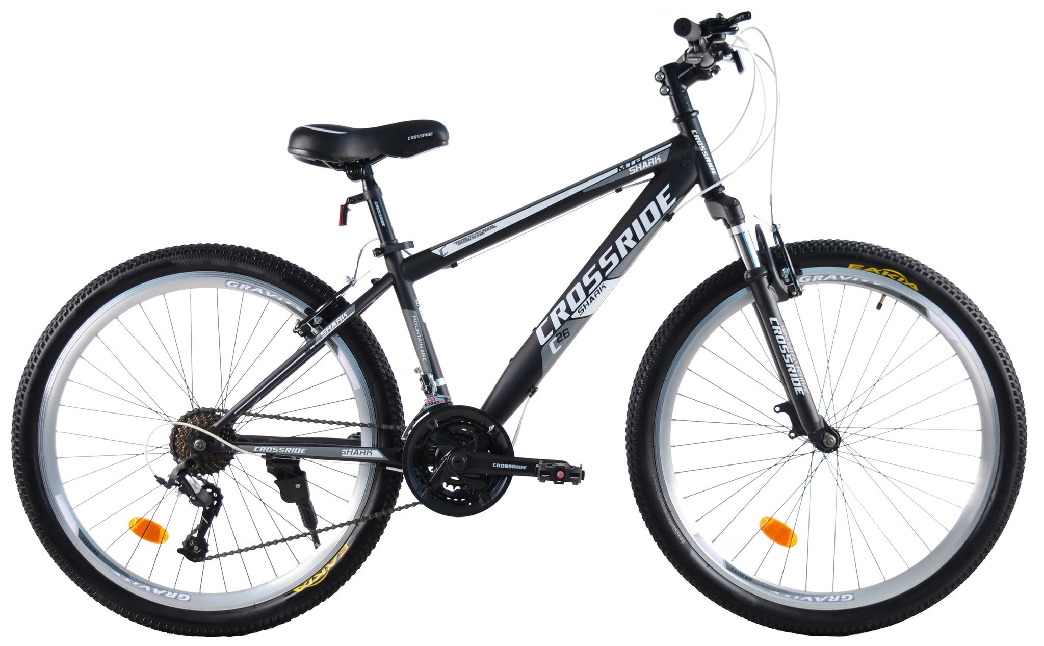 Велосипед горный 26 дюймов Crossride Shark, рама 15"