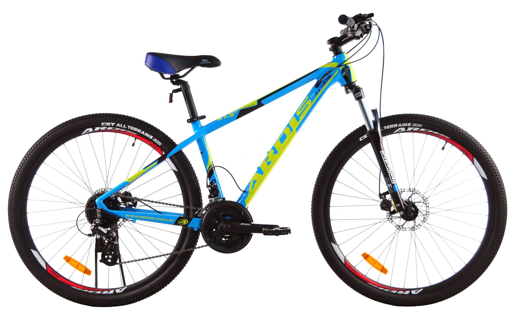 Велосипед горный алюминиевый 27.5 дюймов Ardis Extreme, рама 17"