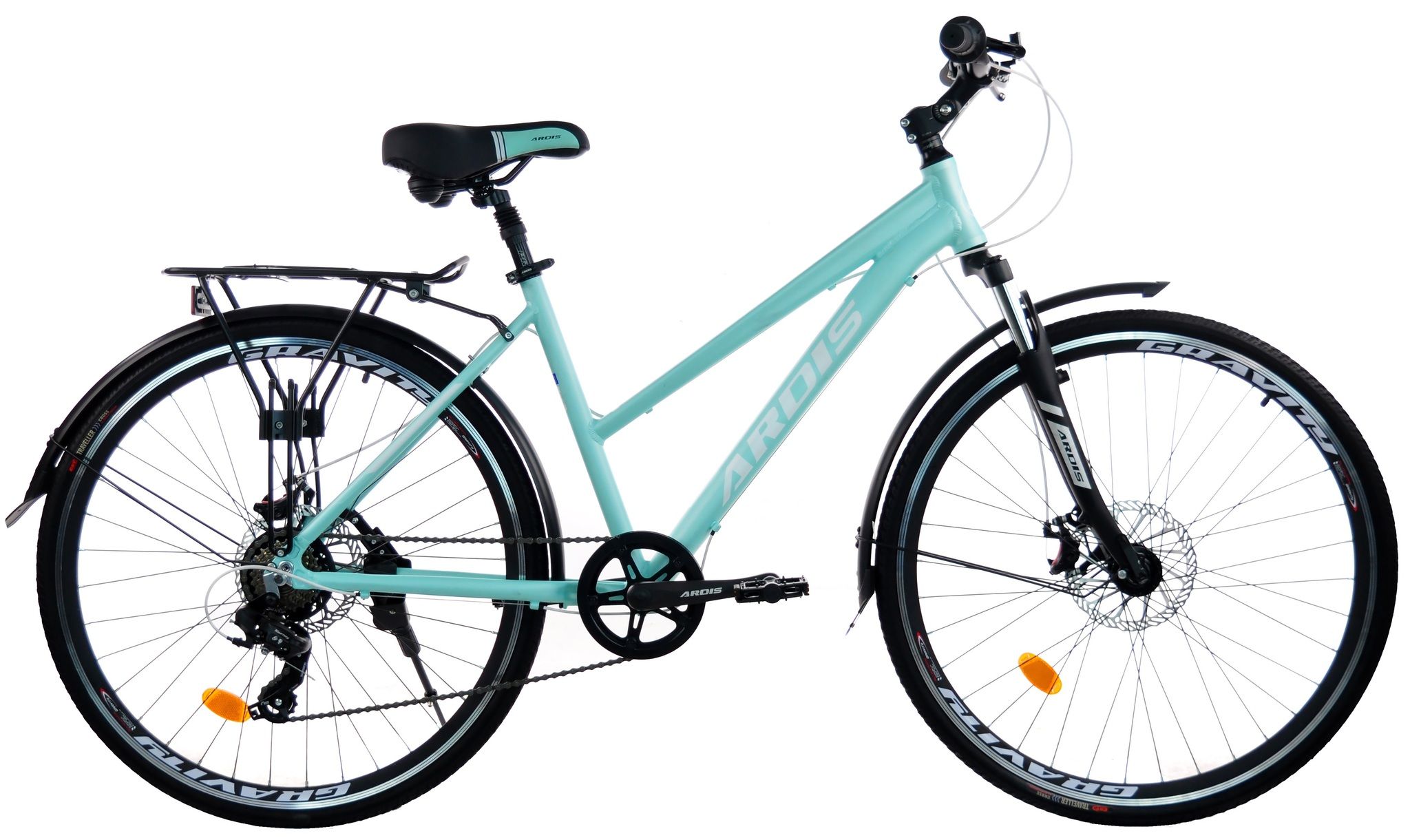 Велосипед міський алюмінієвий 28 дюймів Ardis Elite Lady з багажником, рама 18"