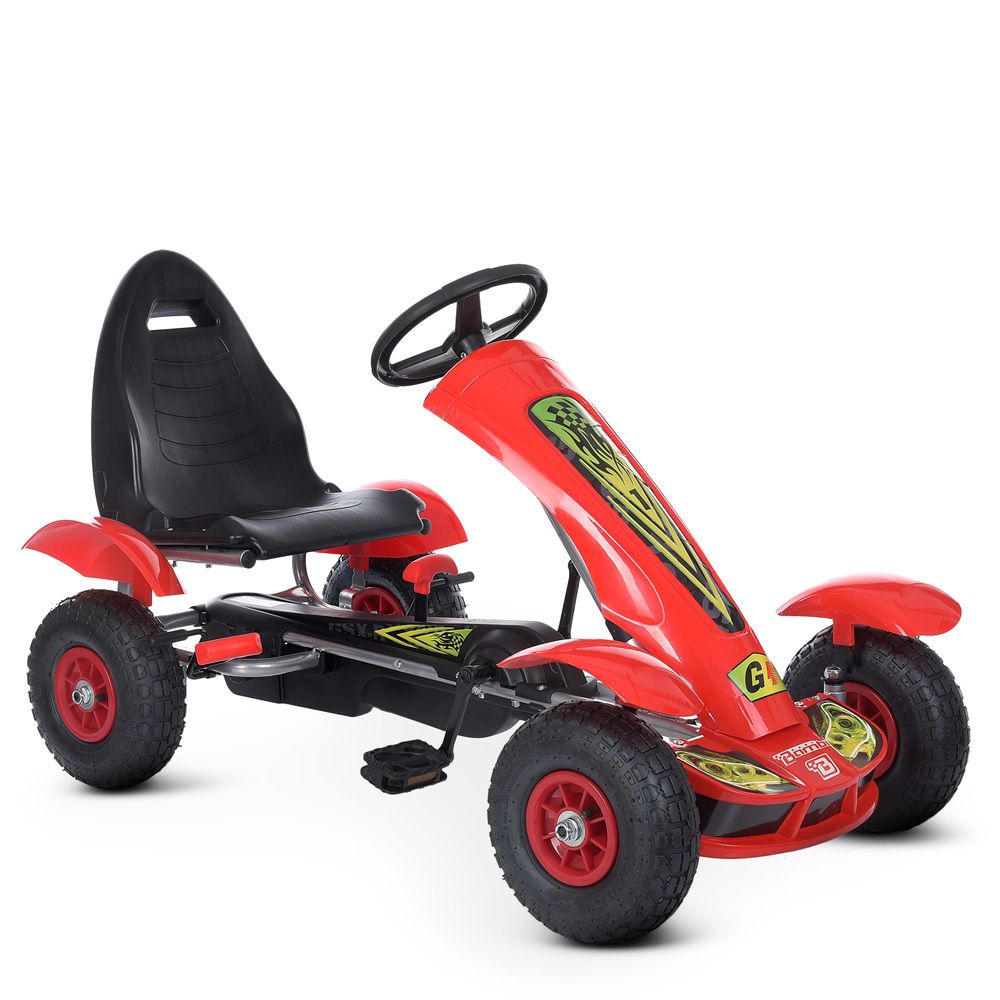 Детский спортивный картинг/веломобиль/машина на педалях Bambi M 1450