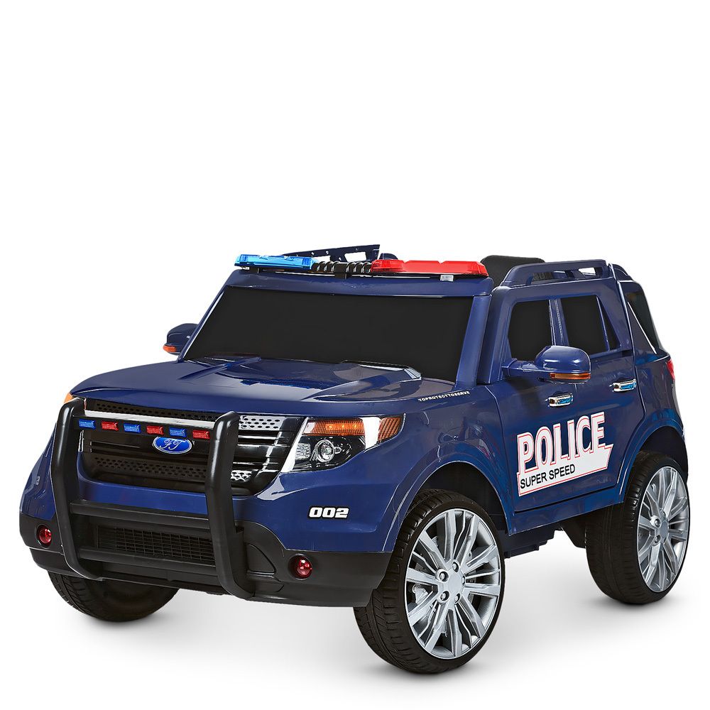 Детский электромобиль джип полицейский Ford PoliceM 3259EBLR