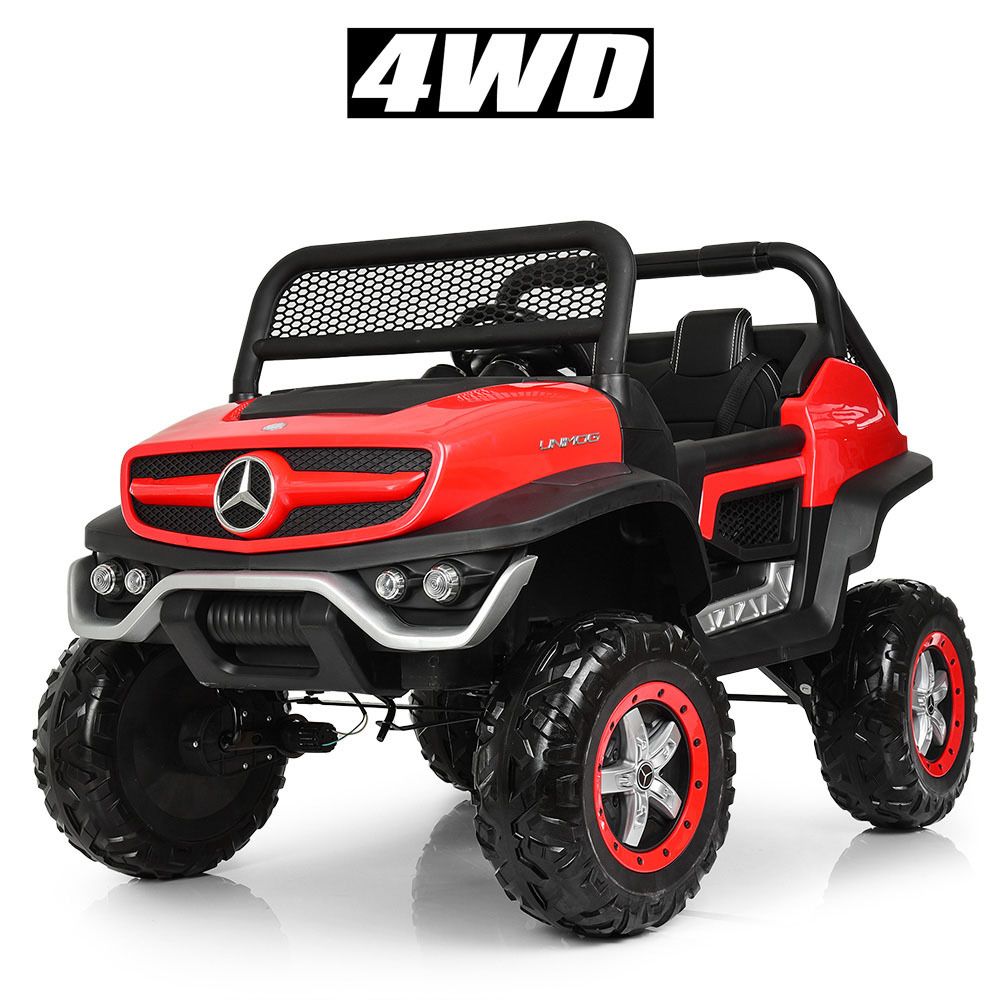 Детский двухместный электромобиль джип Mercedes M 4133EBLR