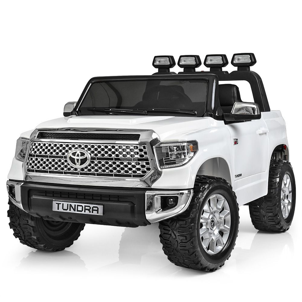Детский двухместный электромобиль джип внедорожник Toyota Tundra Bambi JJ2266AEBLR