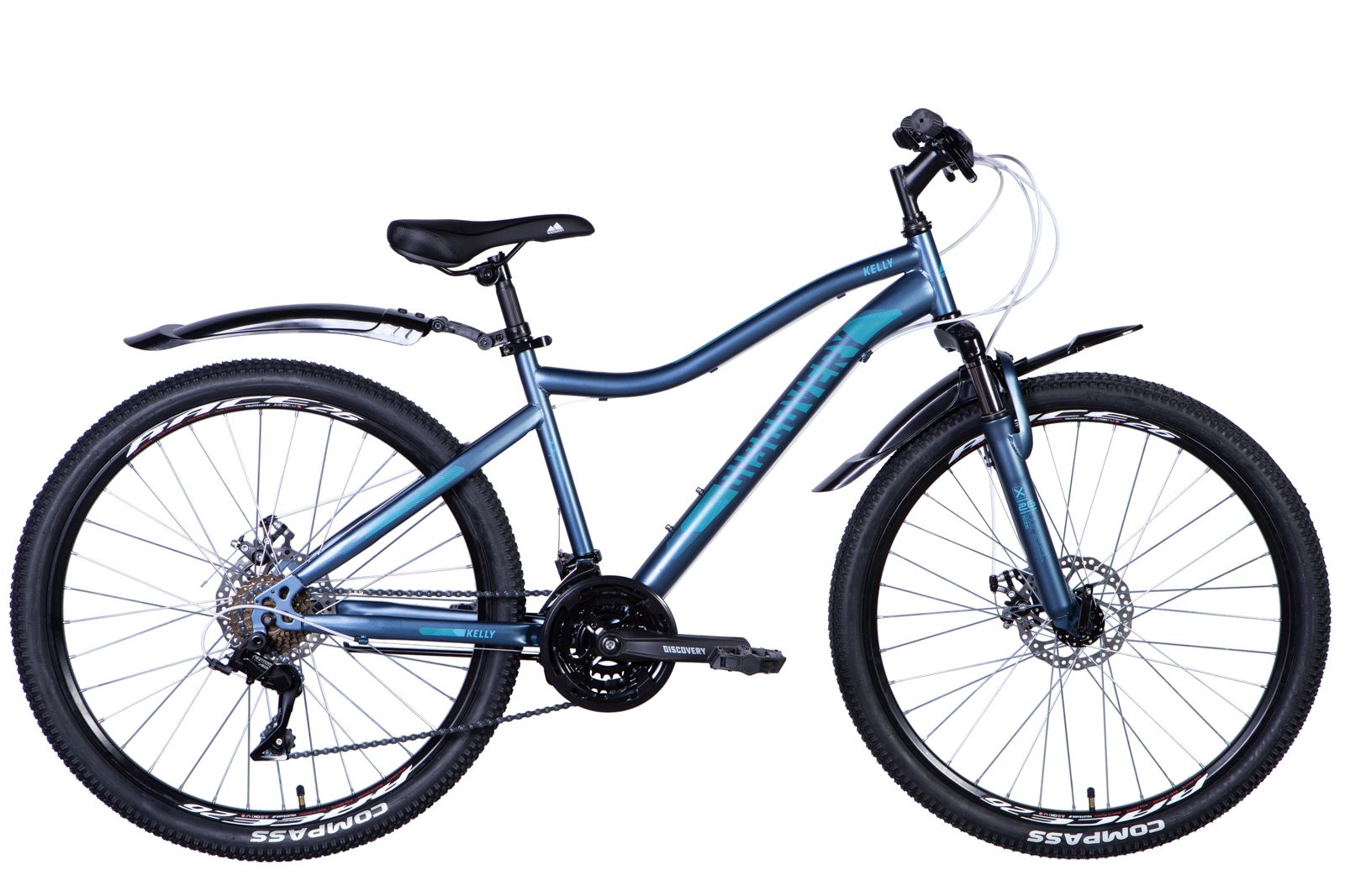 Велосипед гірський 26 дюймів Discovery KELLY AM DD 2024, рама 16"